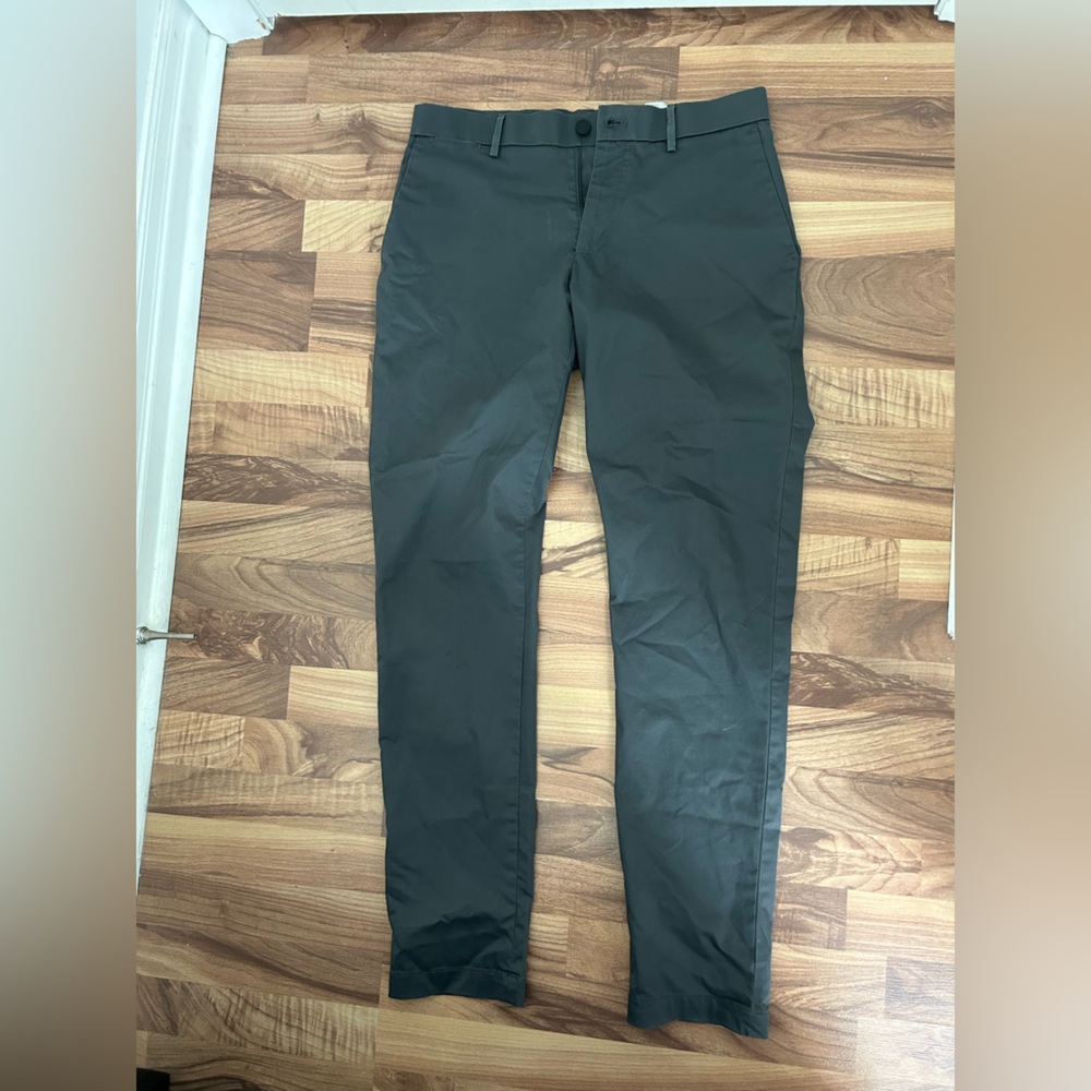 Men's Olive Green Banana Republic Slim Fit Pants